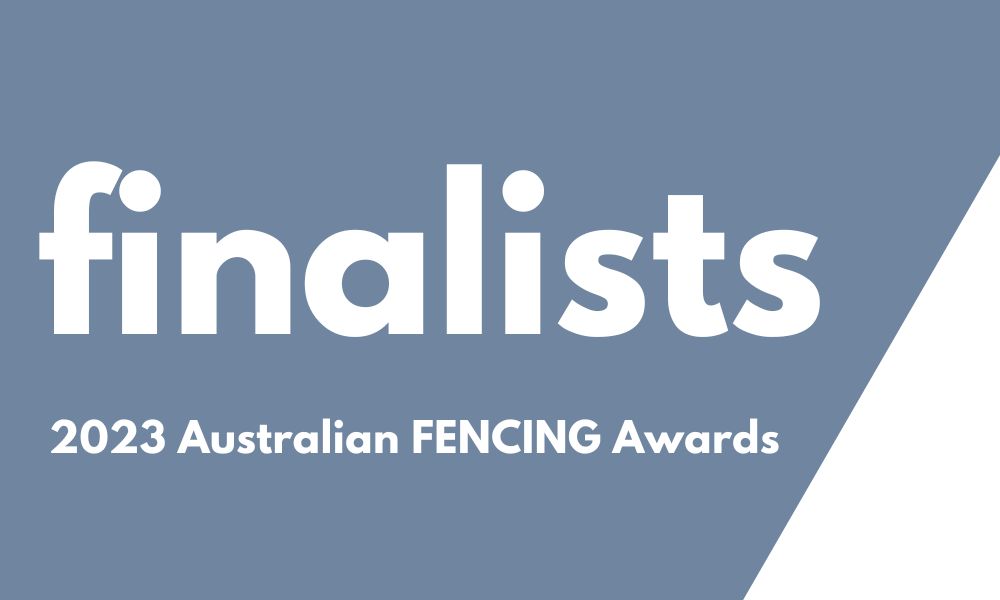 2023 Australian FENCING Awards Project Finalists