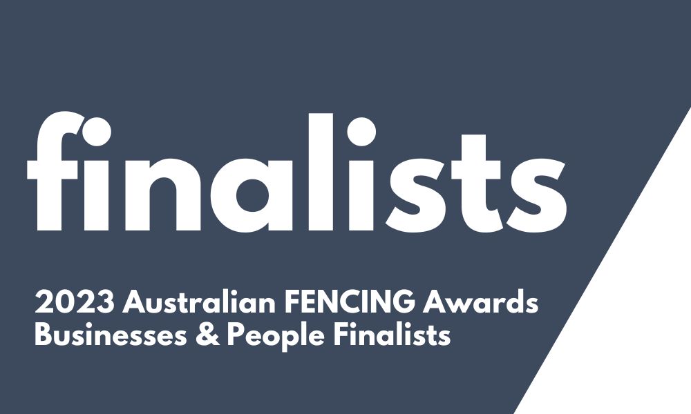2023 Australian FENCING Awards Businesses & People Finalists