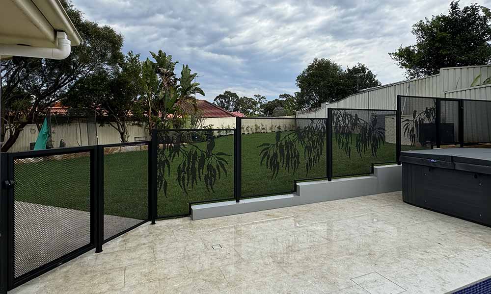 Awards entry with custom PoolPerf panels by Emania Fencing