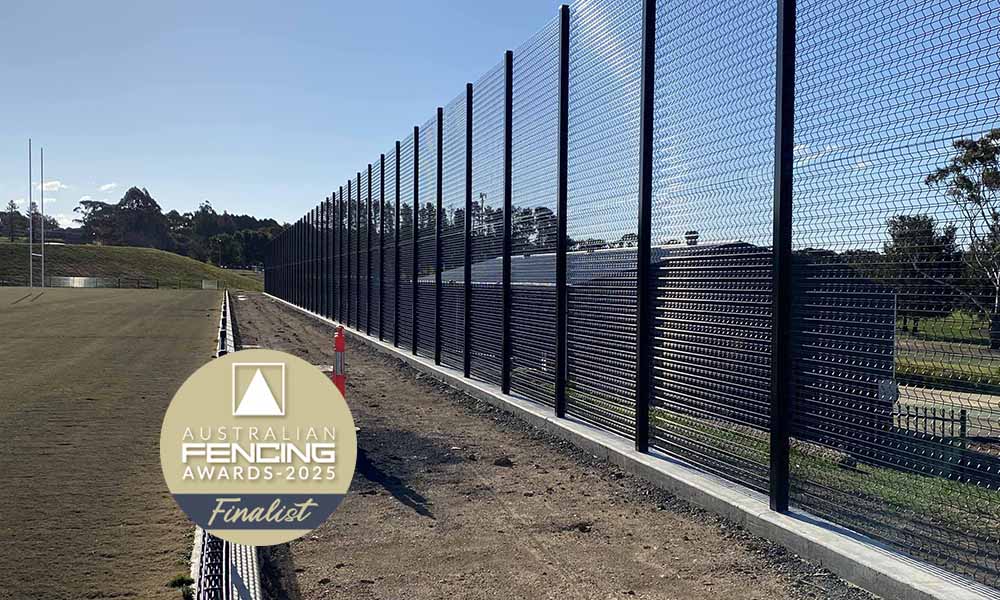 Sunset Fencing’s project finalist in national Awards