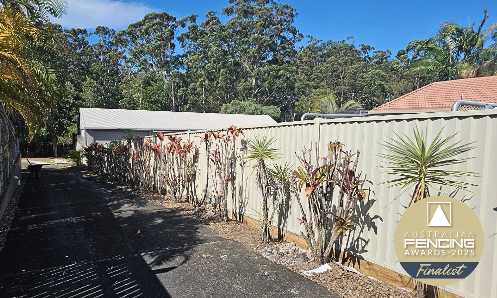 All Fencing Shortlisted for COLORBOND® Steel Fencing Award