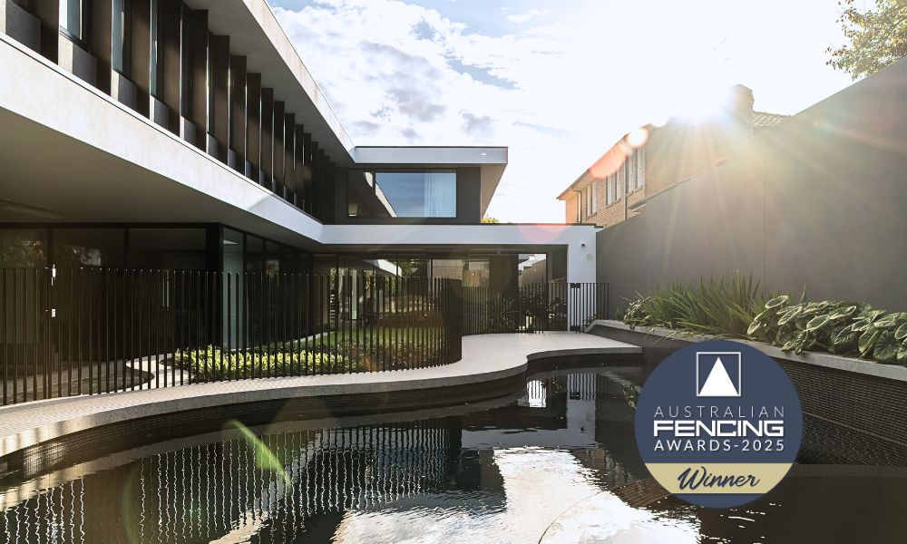 Master Glass Fencing wins Pool Fencing Award