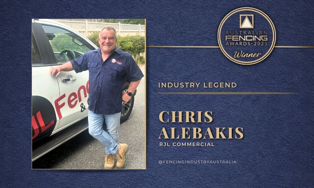 Chris Alebakis named Industry Legend at the 2025 Australian Fencing Awards