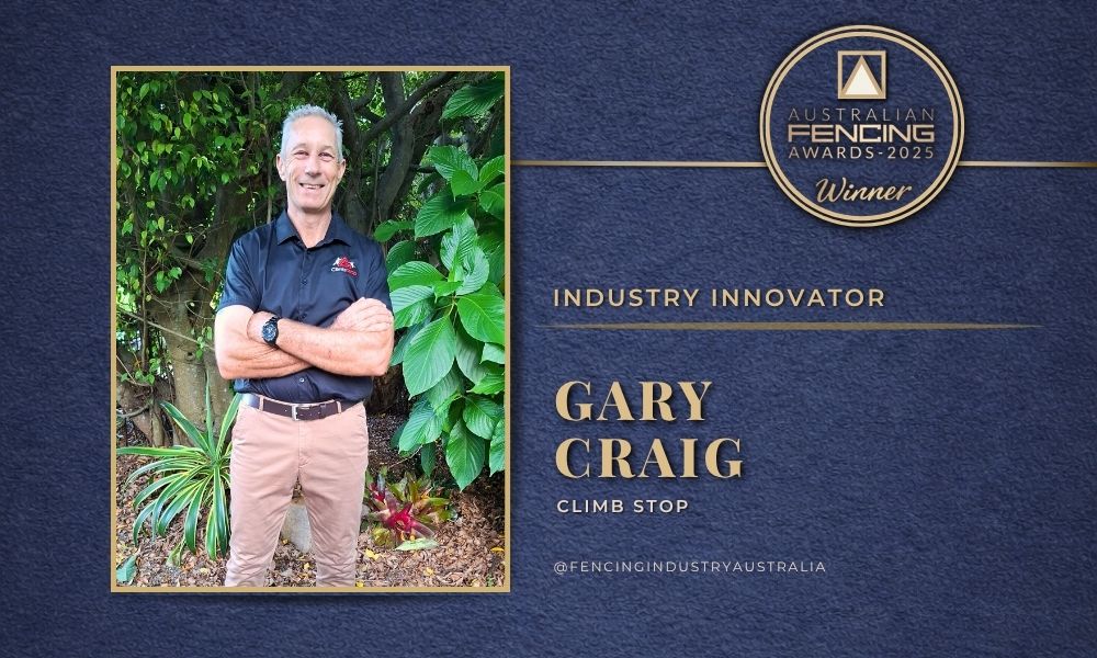 Gary Craig recognised as Industry Innovator in 2025 Australian Fencing Awards