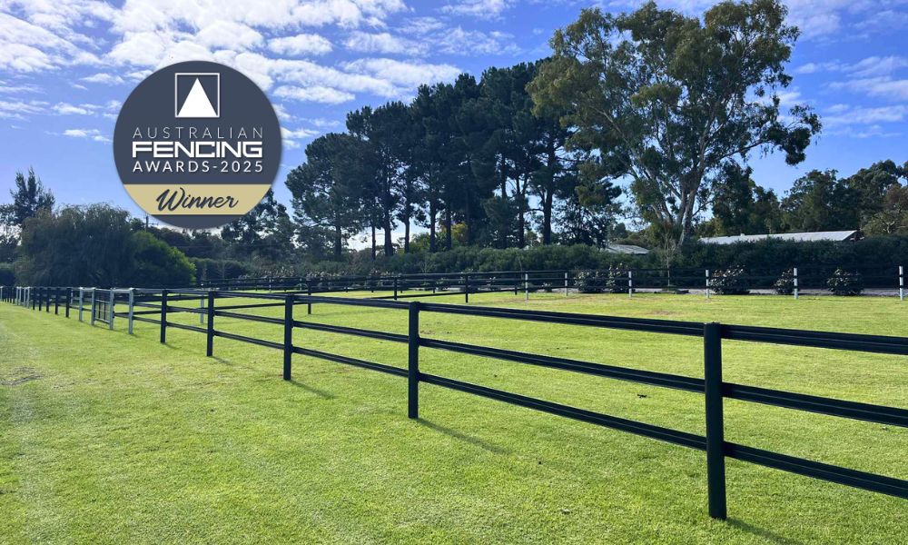 Merrick’s Maintenance wins Horse Fencing Award