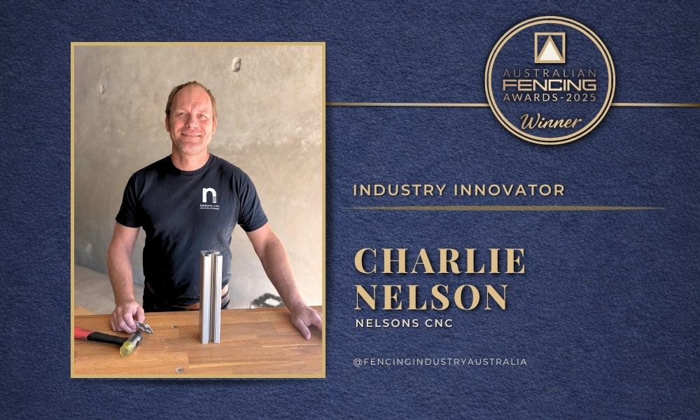 Charlie Nelson named Industry Innovator at the 2025 Australian Fencing Awards