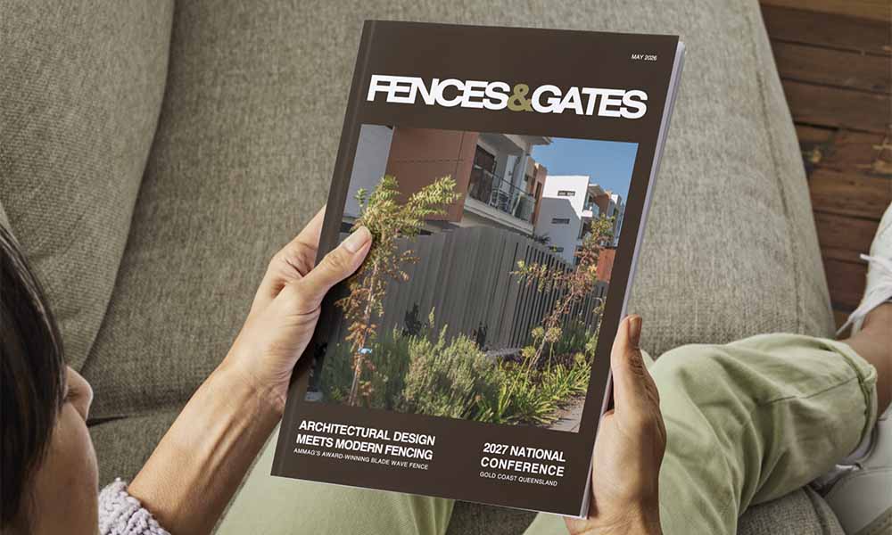 New look magazine for FENCES & GATES